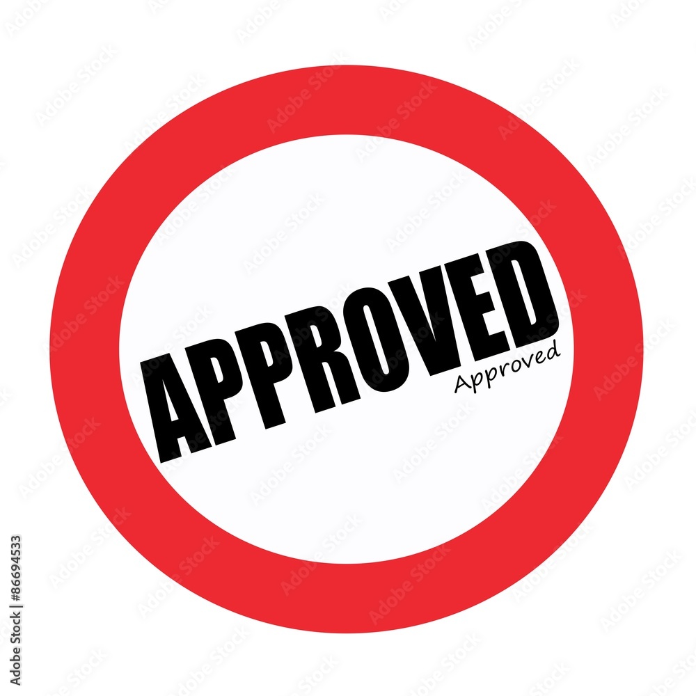 approved black stamp text on white approved black stamp text on white
