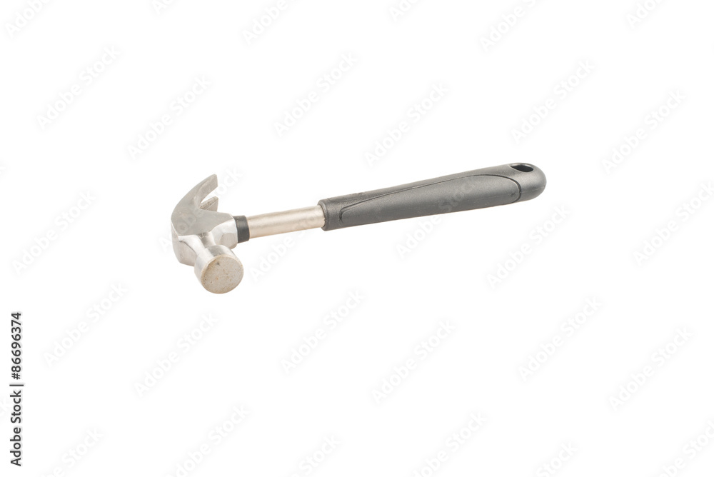 steel hammer isolated white background steel hammer isolated white background
