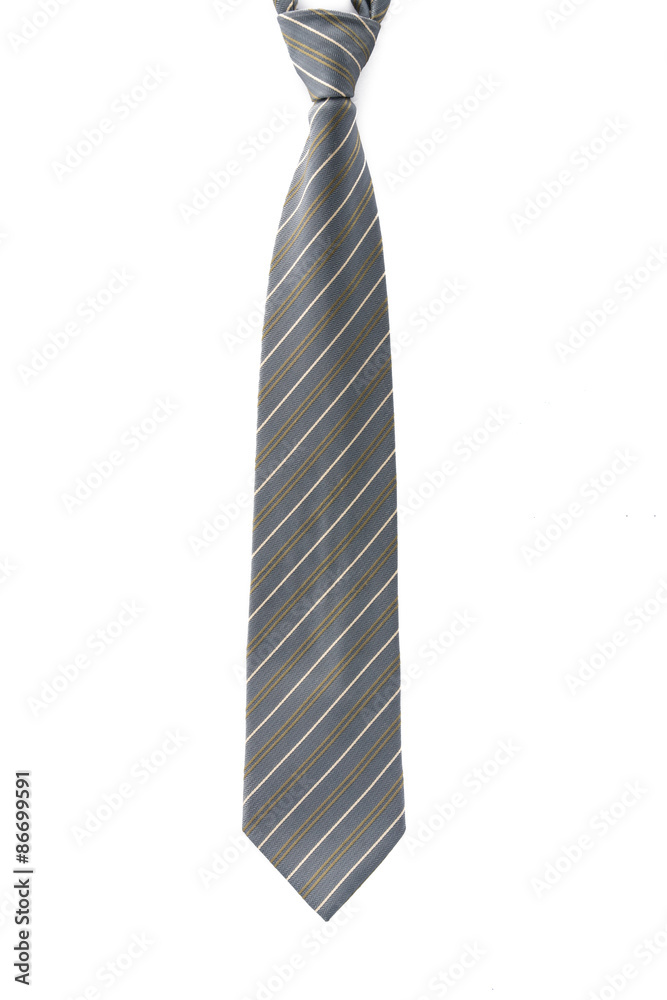 Business neck tie silk on white background. Business neck tie silk on white background.