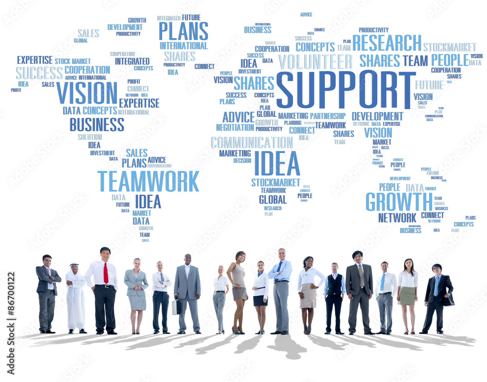 Global Business People Togetherness Support Teamwork Concept Global Business People Togetherness Support Teamwork Concept
