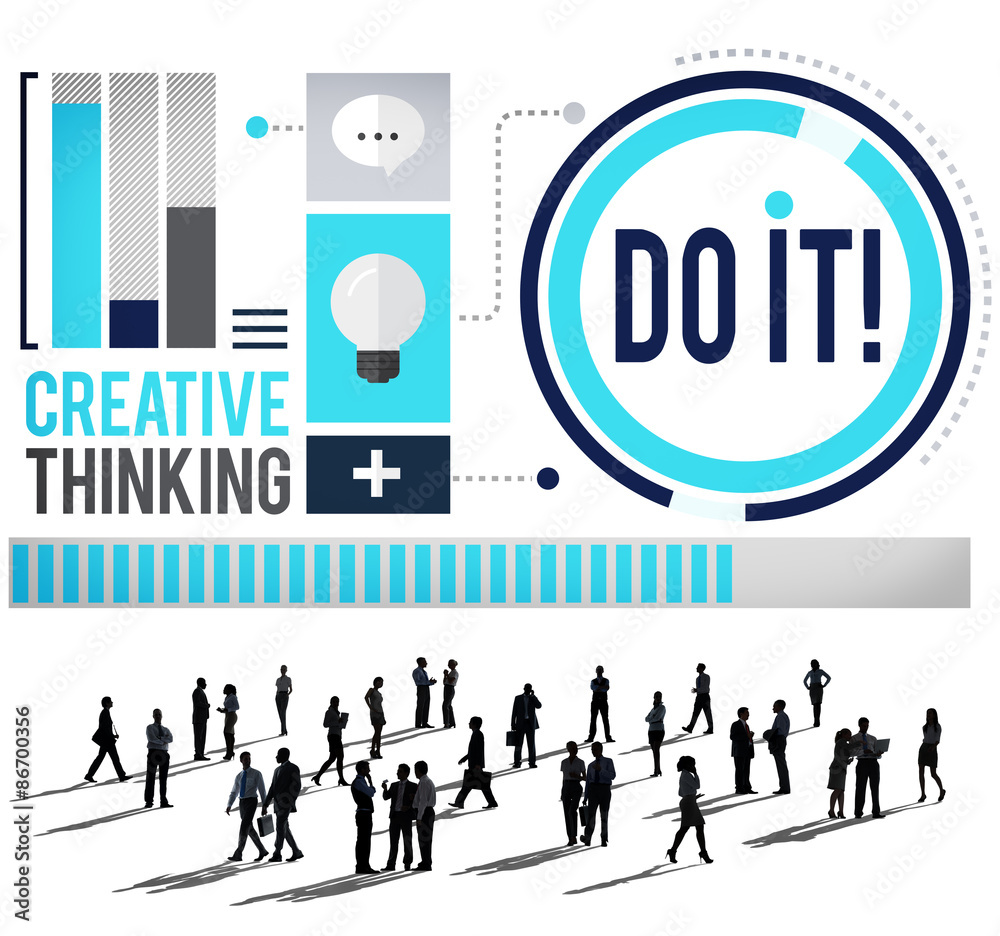 Do it Goal Business Improvement Challenge Concept Do it Goal Business Improvement Challenge Concept