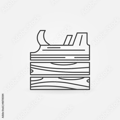 Jack-plane vector icon