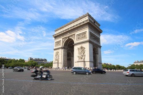 France / Paris - Arc de triomphe de l'Étoile photo