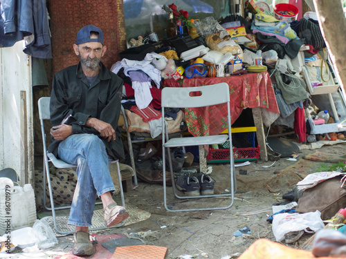 the homeless man's estate