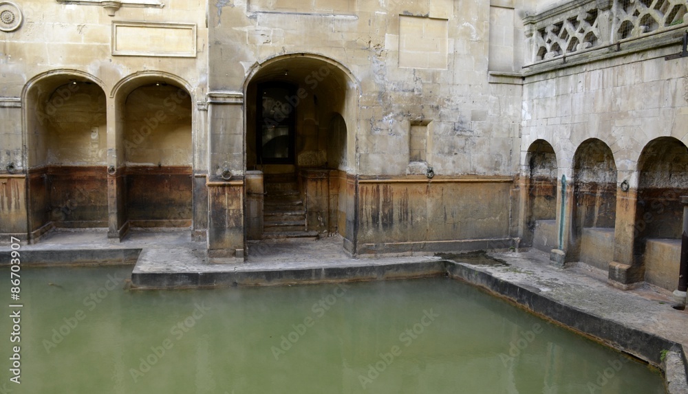 Obraz premium Architecture from old spa in Bath