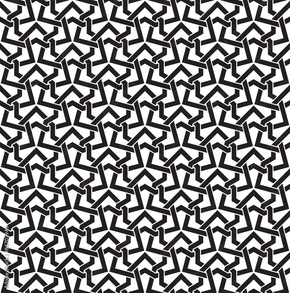 Chain mail of intersecting geometric shapes of lines. Celtic seamless pattern with swatch for filling. Fashion geometric background for web or printing design. Chain mail of intersecting geometric shapes of lines. Celtic seamless pattern with swatch for filling. Fashion geometric background for web or printing design.