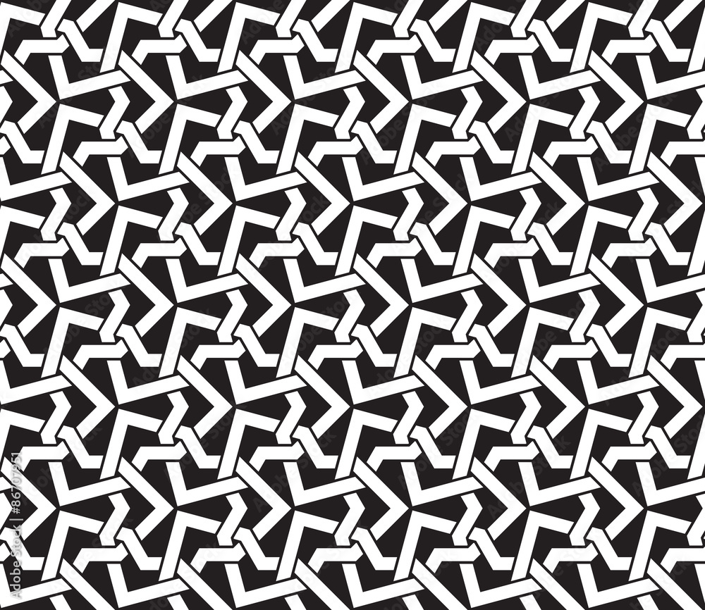 Chain mail of intersecting geometric shapes of lines. Celtic seamless pattern with swatch for filling. Fashion geometric background for web or printing design. Chain mail of intersecting geometric shapes of lines. Celtic seamless pattern with swatch for filling. Fashion geometric background for web or printing design.