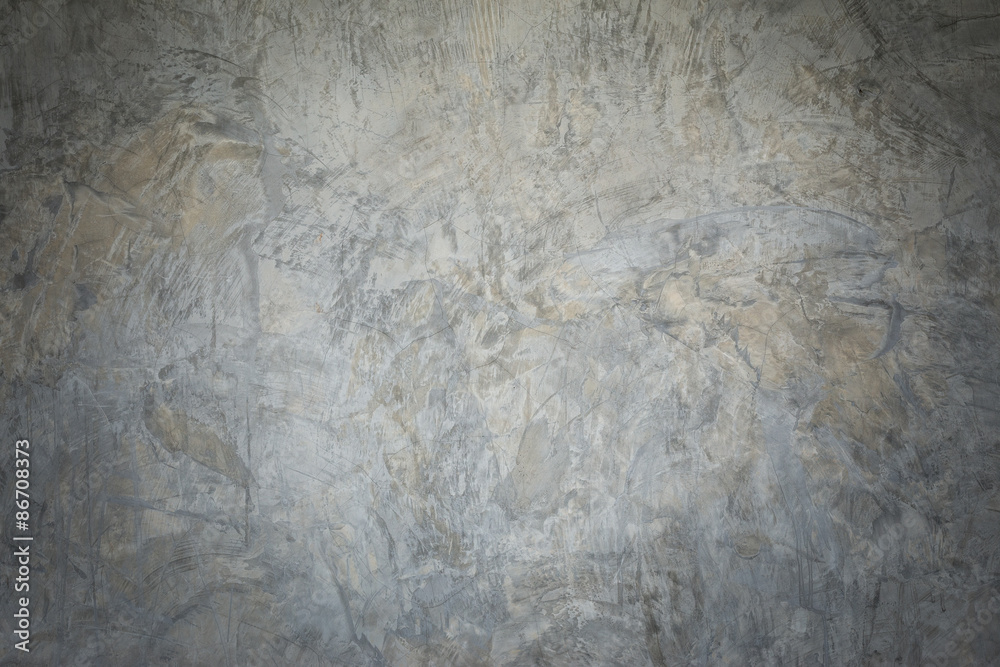 Grey grunge textured concrete wall.