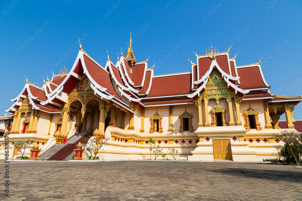 Wat Thatluang Neua in Vientaine, Laos