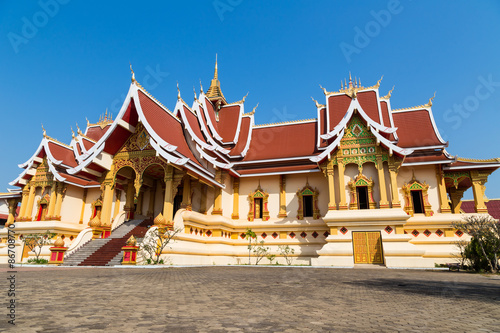 Wat Thatluang Neua in Vientaine, Laos