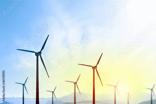 Alternative wind energy © Sergey Nivens