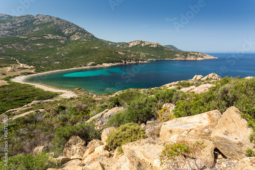Coast of Corsica between Galeria and Calvi