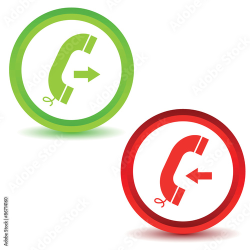 Two call icons
