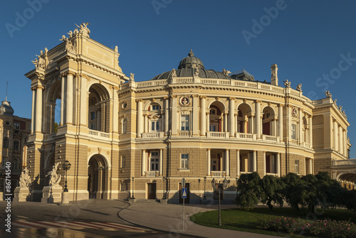 Early Morning View of the Odessa Opera House © Jason Row Photo