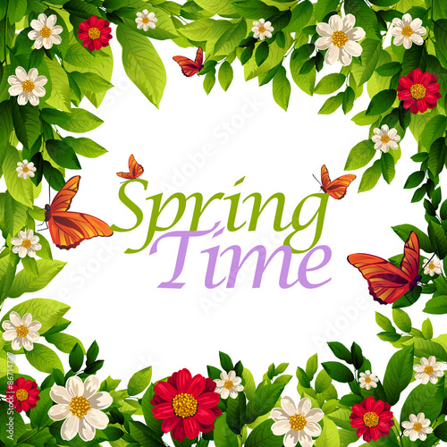 Fototapeta Naklejka Na Ścianę i Meble -  Spring Background