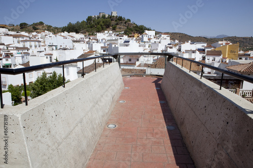 Fototapeta Naklejka Na Ścianę i Meble -  Overlook of Monda, Spain