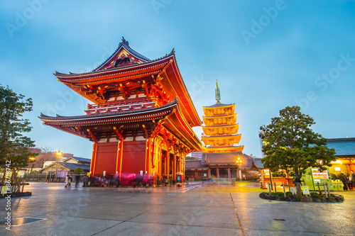 Senso-ji Temple in Tokyo, Japan photo