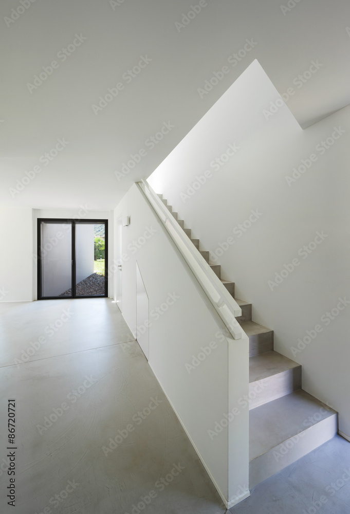 Obraz premium Interior, cement staircase