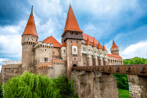 Corvin castle in Romania