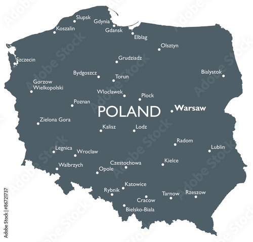 Poland map