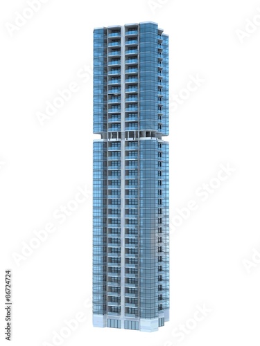 single skyscraper photo