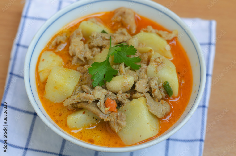 curry pork soup curry pork soup