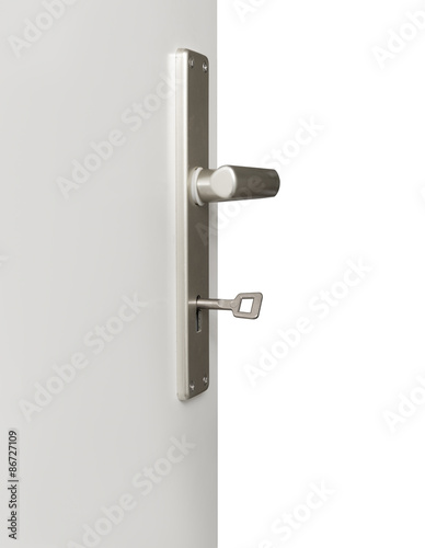 Key in Lock Interior Door