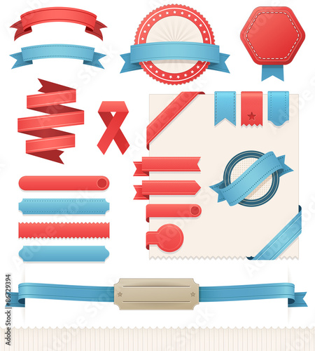Vector Web Design elements