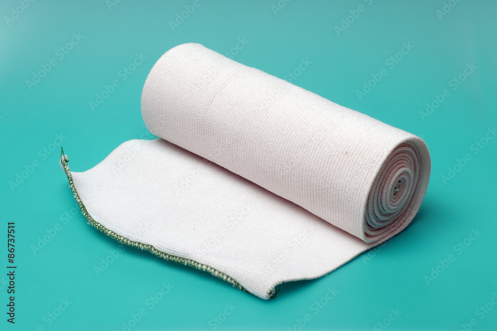 Fototapeta premium Rolled Medical Bandage