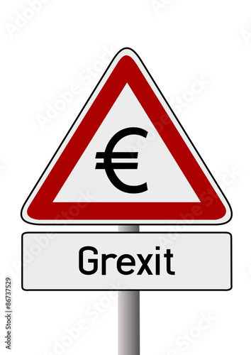 Eurozeichen Grexit