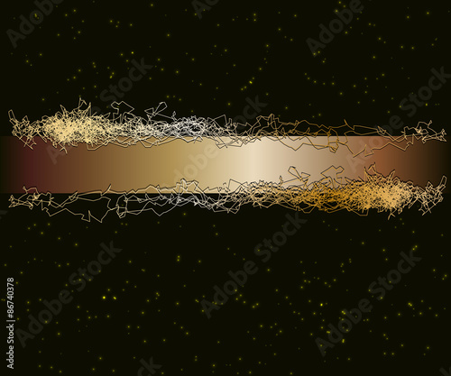 Abstract gold background