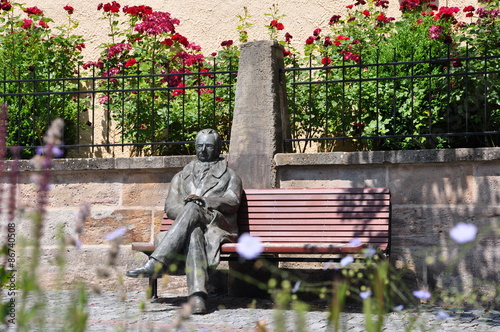Ilmenau - Skulptur Johann Wolfgang von Goethe 