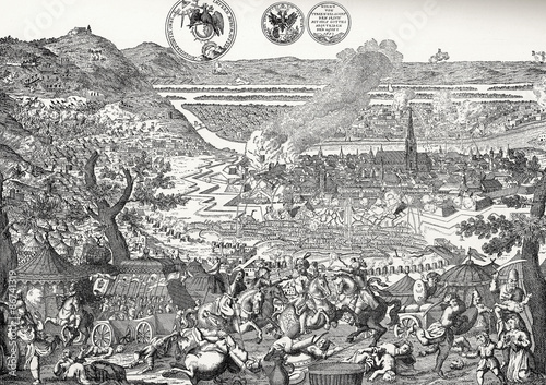 Wien, Türkenbelagerung von 1683, Kupferstich