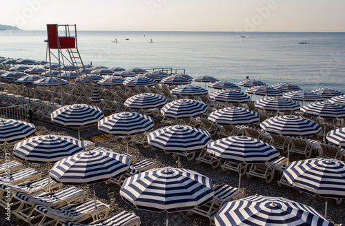 One of the beautiful beaches in Nice (France)