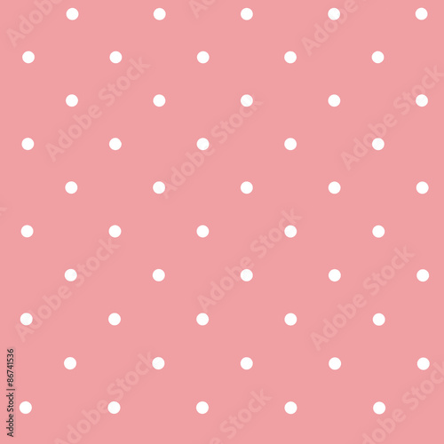 seamless polka dot pattern on textured fabric