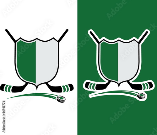  Hockey Sport Crest
