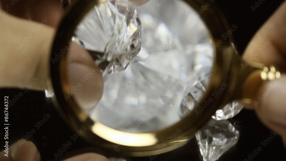 Diamonds magnifying lens control Diamonds magnifying lens control