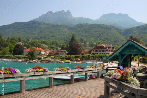 Port de Talloires, Haute-Savoie photo