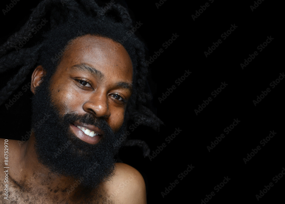 Handsome Afro American Man Handsome Afro American Man
