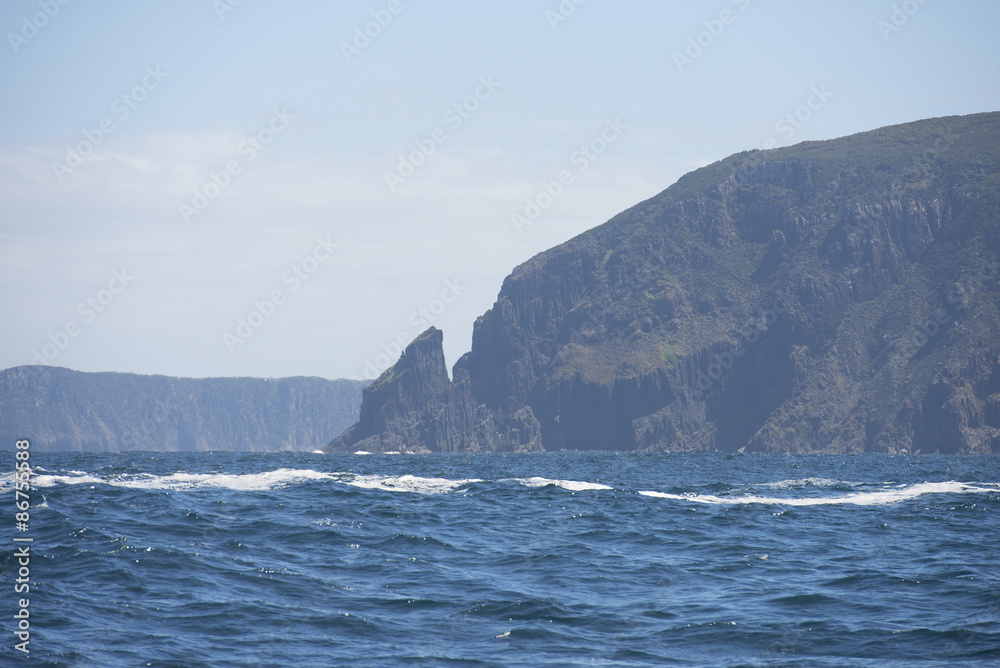 High Cliff coast ocean Bruny Island Tasmania