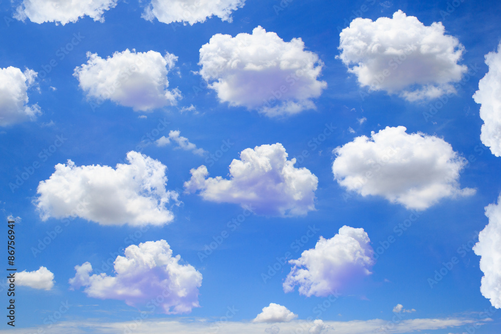 Fototapeta premium Clouds and blue sky