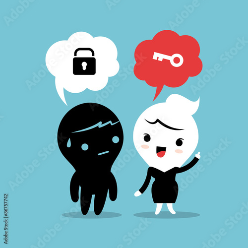 mentoring business concept
