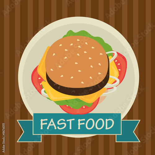 Fast food design.