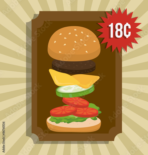 Fast food design.