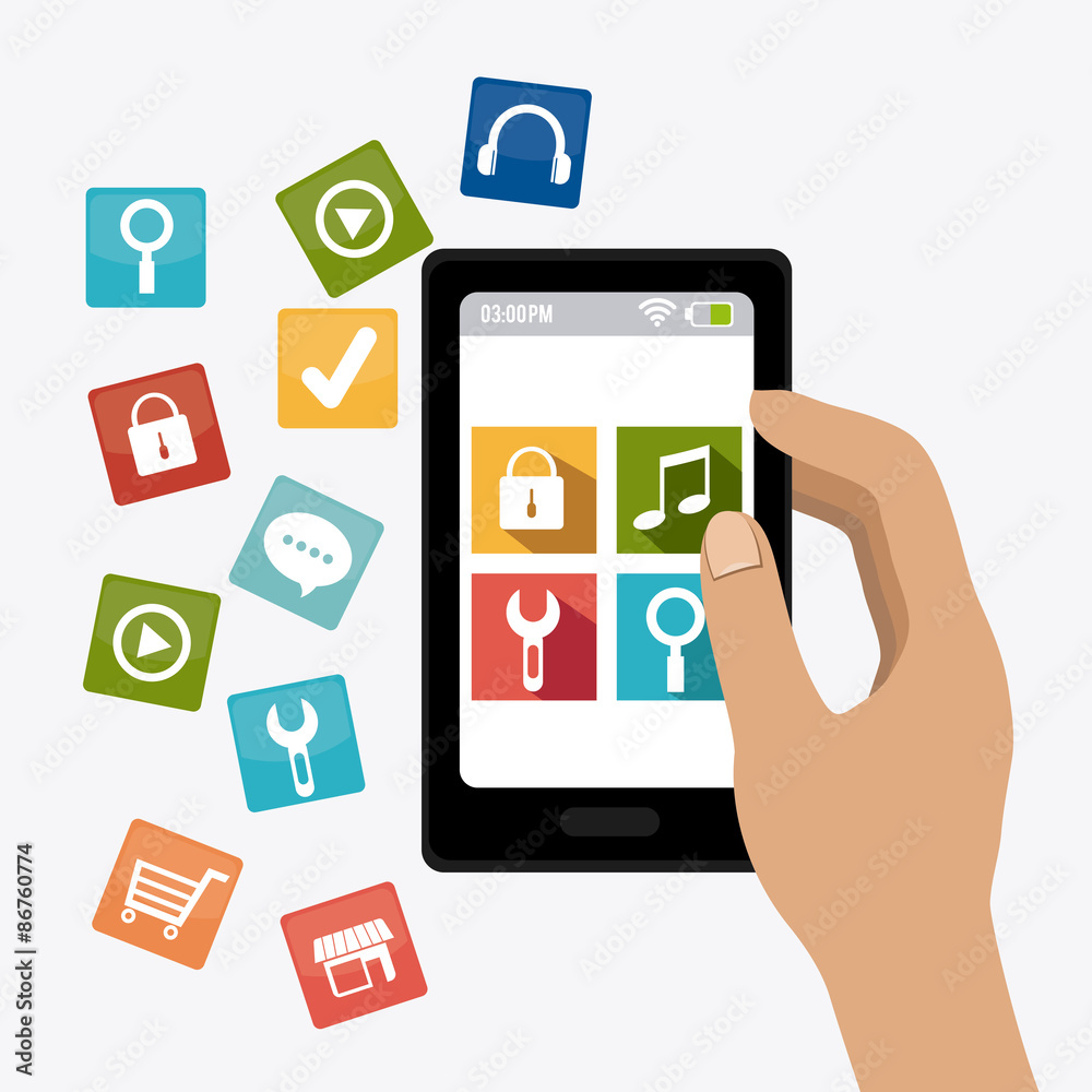 App store digital design.
