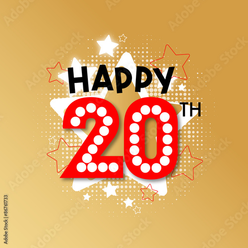 Happy 20th Birthday