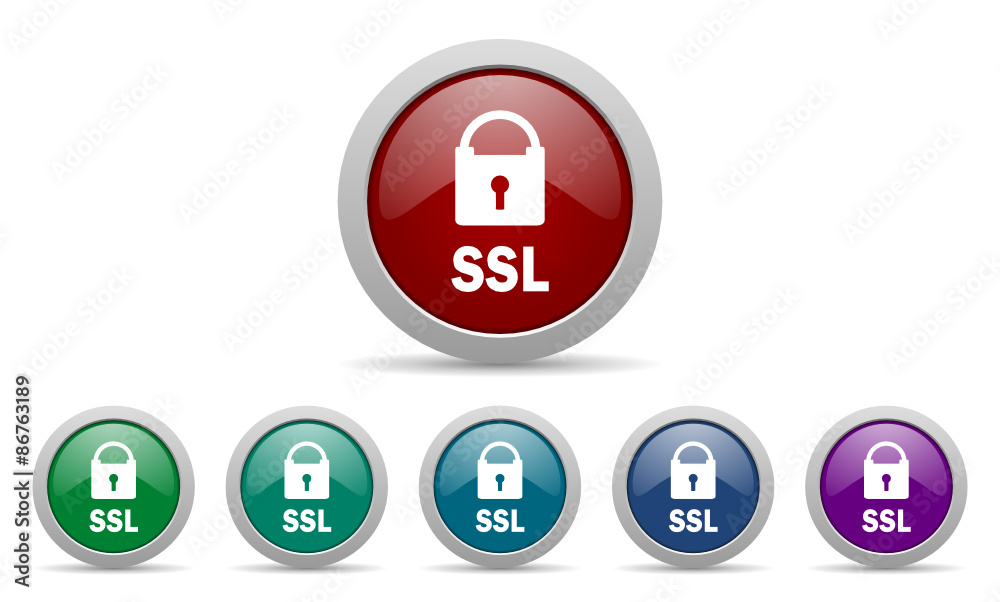 ssl vector icon set ssl vector icon set