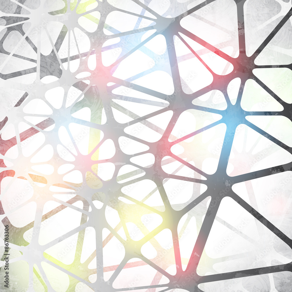 Digital illustration of neuron Digital illustration of neuron