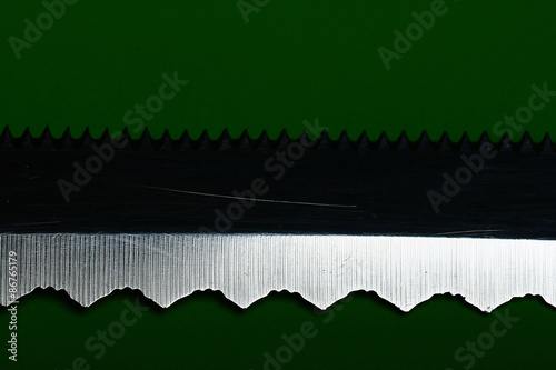 texture steel saw blade