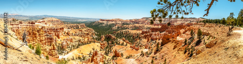 Panoramic view from Sunset point - Bryce Canyon